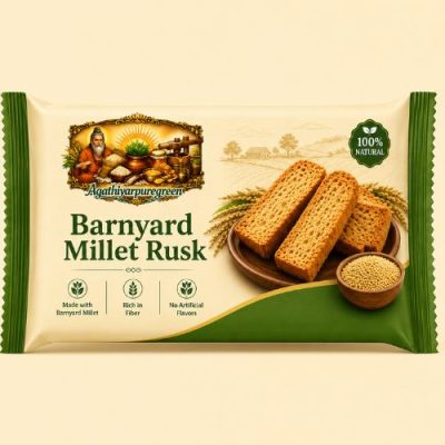குதிரைவாலி ரஸ்க் (Barnyard Millet Rusk)